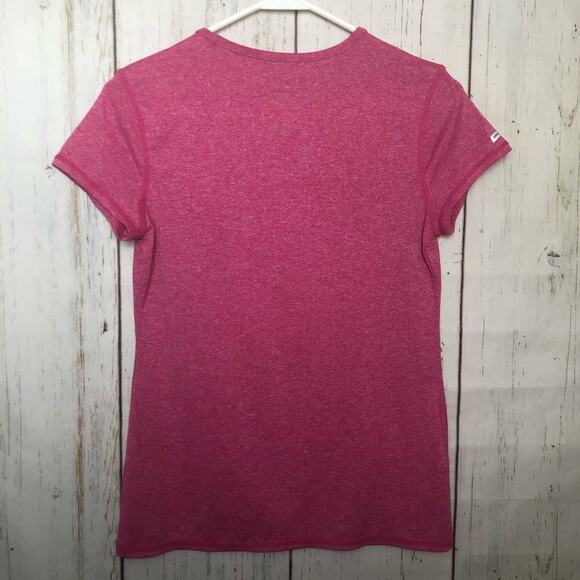 Danskin Now Womens Pink Semi-fitted V-neck Sz S - Picture 8 of 8